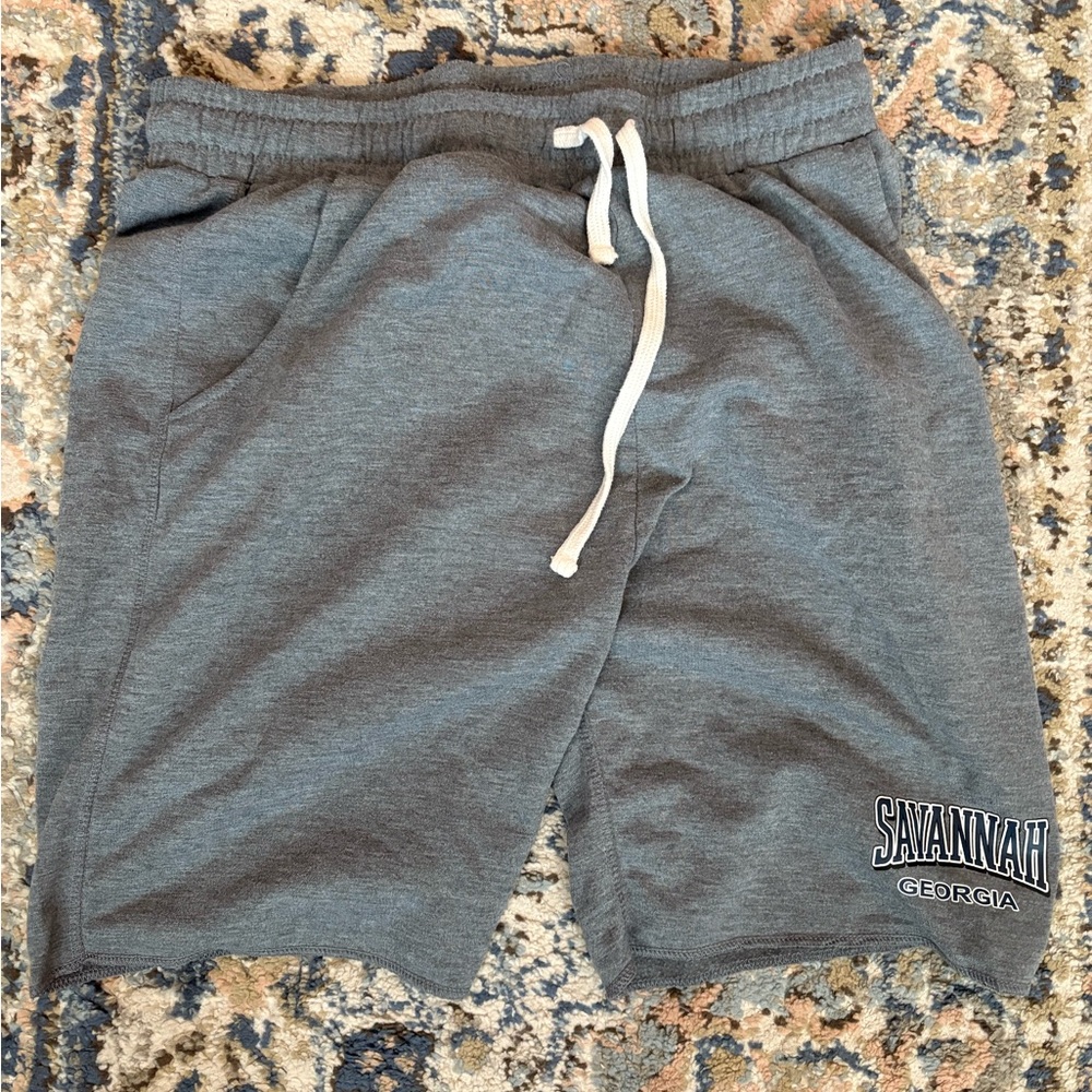 Savannah Georgia  Gray Athletic Men's Shorts